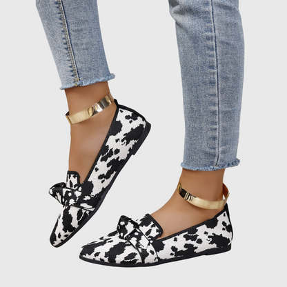 Dalmatian Spot Cozy Slip On Shoes - Luxivelle