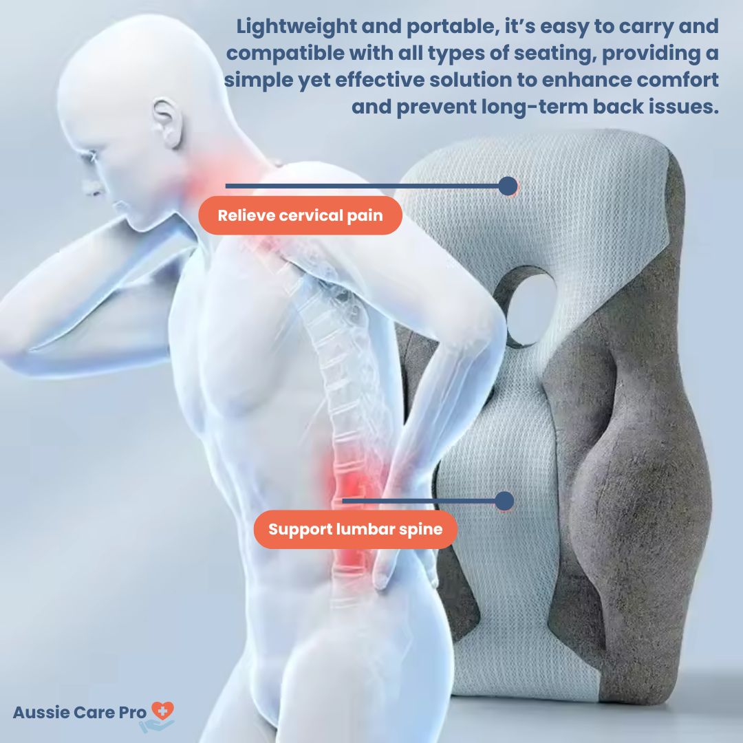 Comfortable Back Support Cushion for Office and Home Use