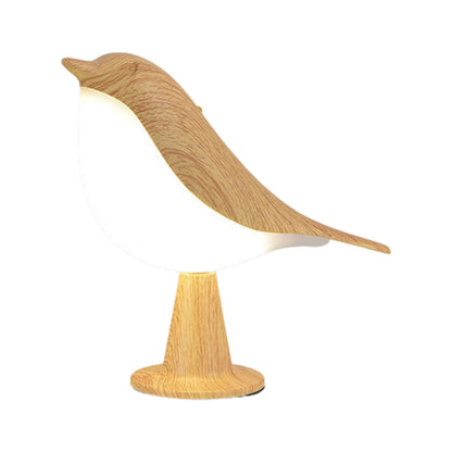 Colorful Bird Table Lamp with Bright LED Lighting