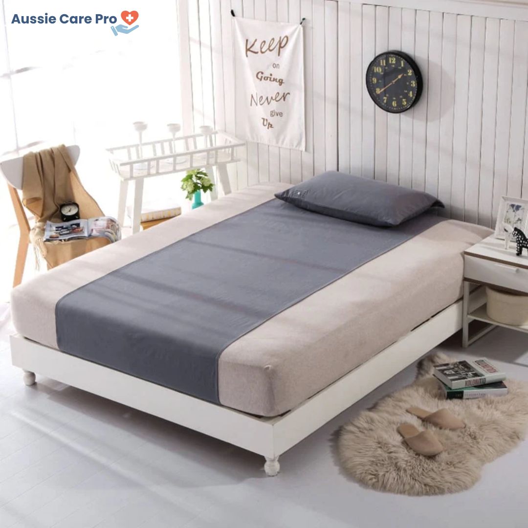 Natural Anti Static Bed Sheet - Pure Cotton & Silver Thread