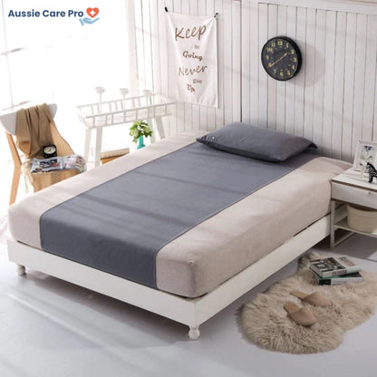 Natural Anti Static Bed Sheet - Pure Cotton & Silver Thread