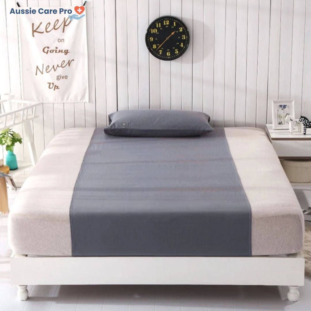 Natural Anti Static Bed Sheet - Pure Cotton & Silver Thread