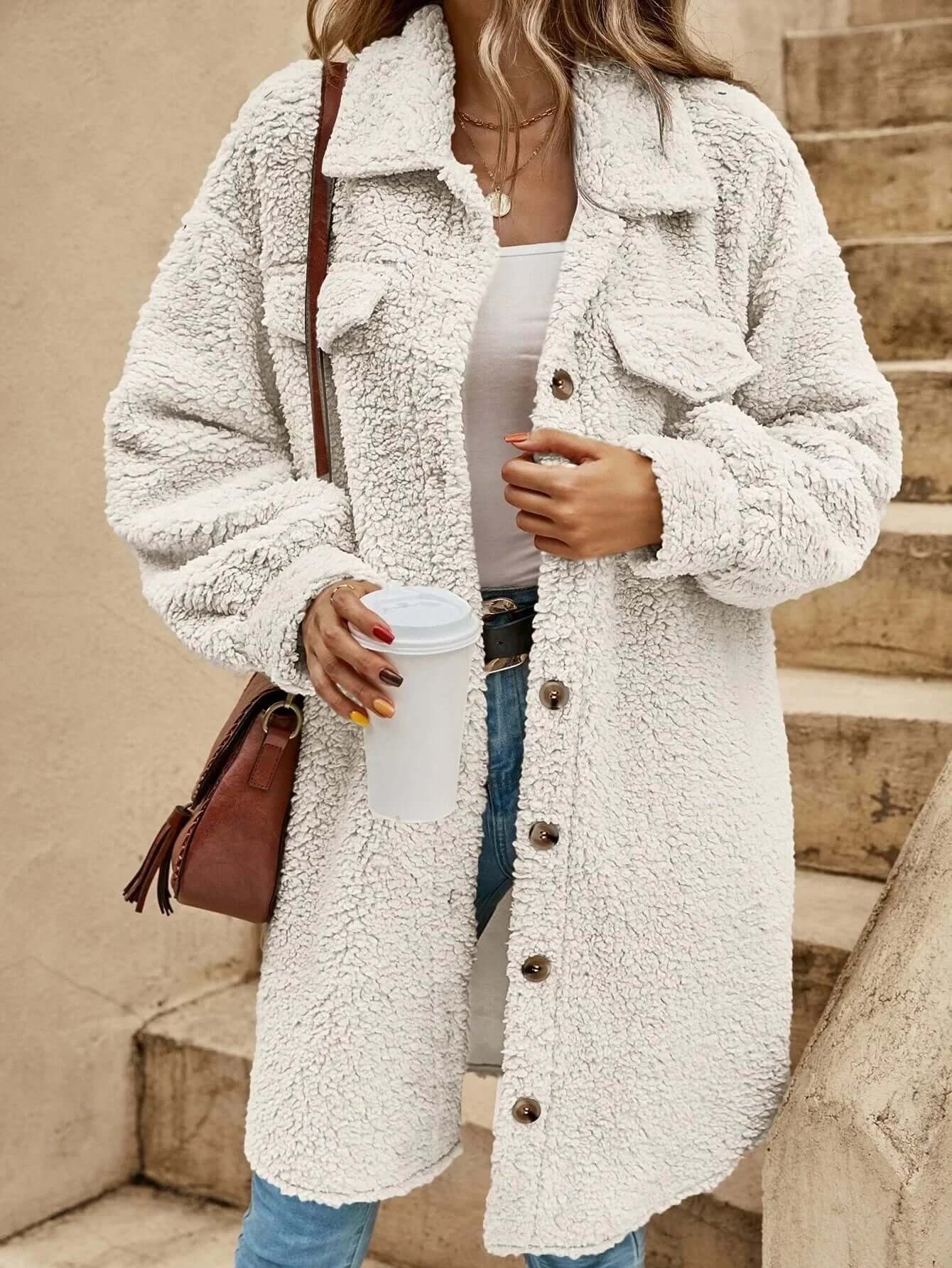 Comfy Open Front Cardigan Sweater