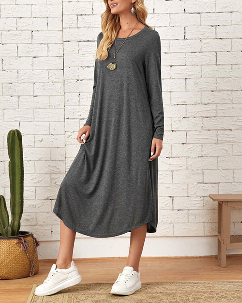 Warm Oversized Cold Weather Dress