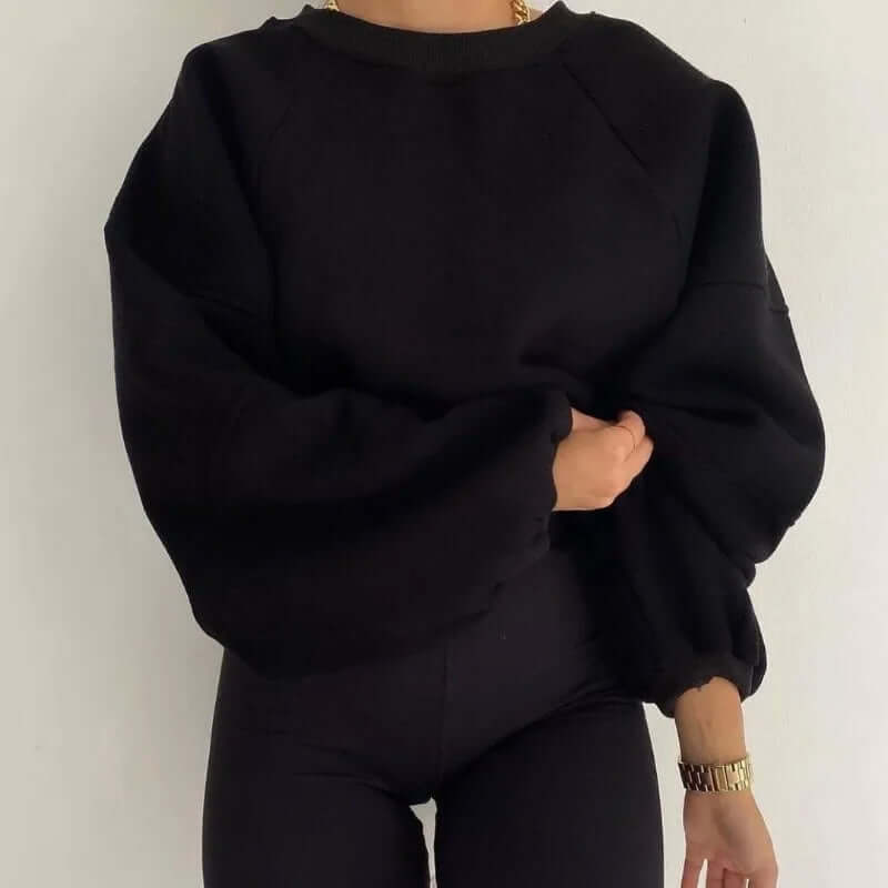 Ladies' Relaxed Fit Fleece Sweatshirt