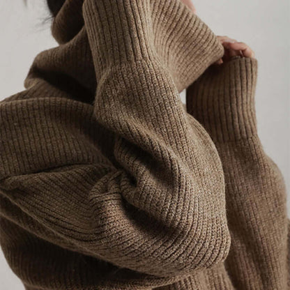 Ladies' Big Fit Crew Neck Sweater