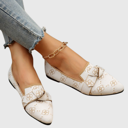 Bright Floral Slip On Shoes