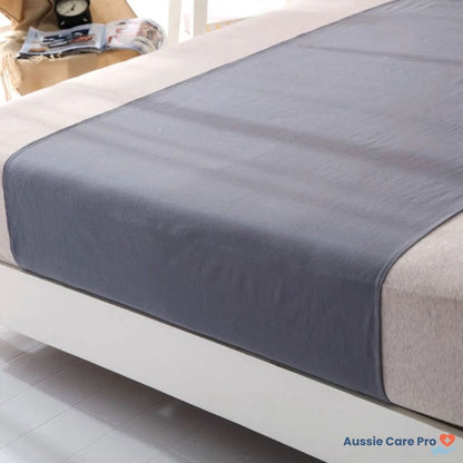 Natural Anti Static Bed Sheet - Pure Cotton & Silver Thread