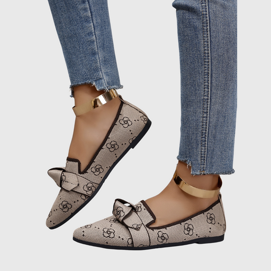 Bright Floral Slip On Shoes - Luxivelle