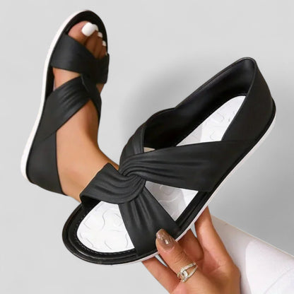 Comfortable Women's Leather Summer Sandals
