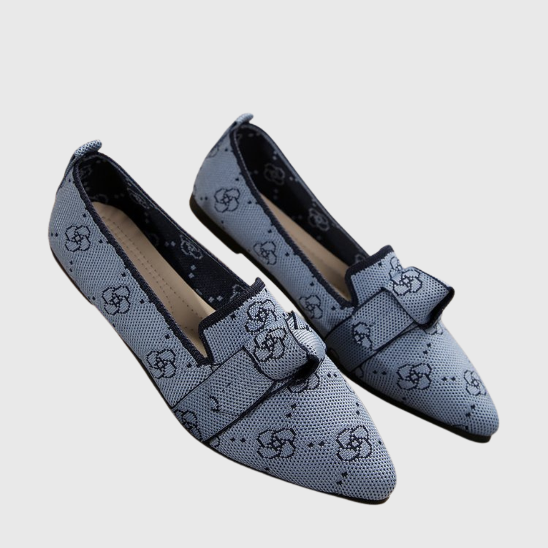 Bright Floral Slip On Shoes