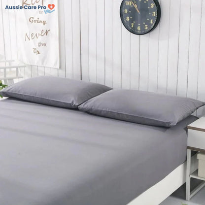 Natural Anti Static Bed Sheet - Pure Cotton & Silver Thread