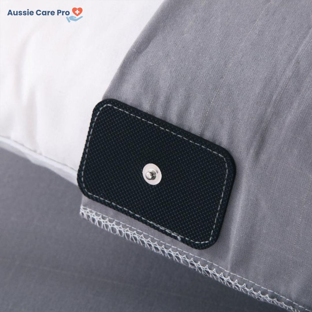 Natural Anti Static Bed Sheet - Pure Cotton & Silver Thread