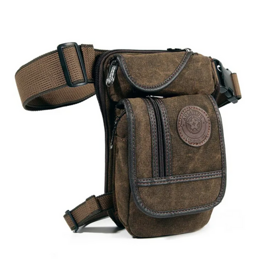 Waterproof Motorcycle Leg Pouch for Travel & Commute - Luxivelle