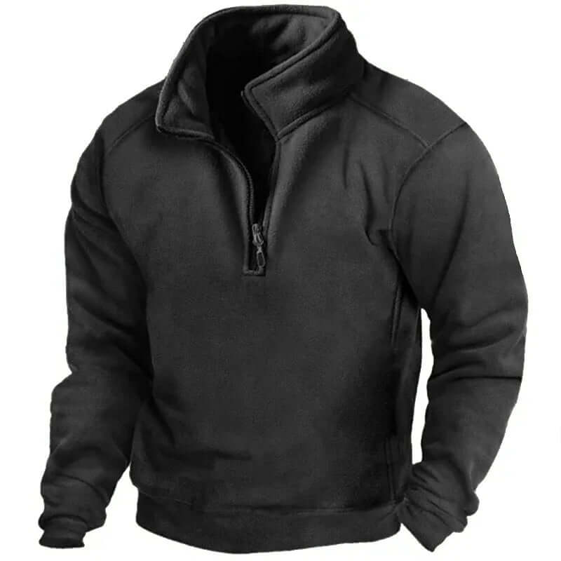 Relaxed Fit Men's Pullover Sweatshirt