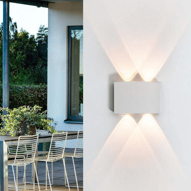 Contemporary LED Outdoor Wall Lamp