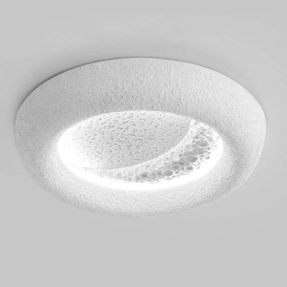 Contemporary Circular Plastic Wall Lamp