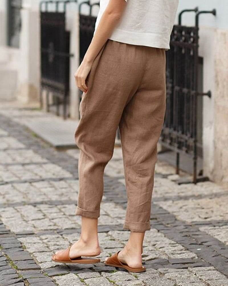 Comfortable Women's Short Pants with Pockets