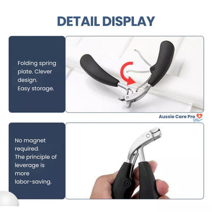 Premium Nail Clipper - Sharp Stainless Steel, Comfort Grip