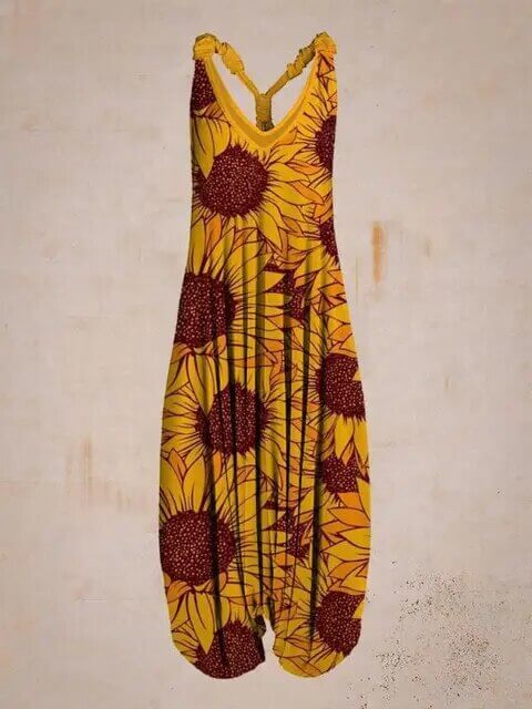 Chic Summer Strapless Jumpsuit