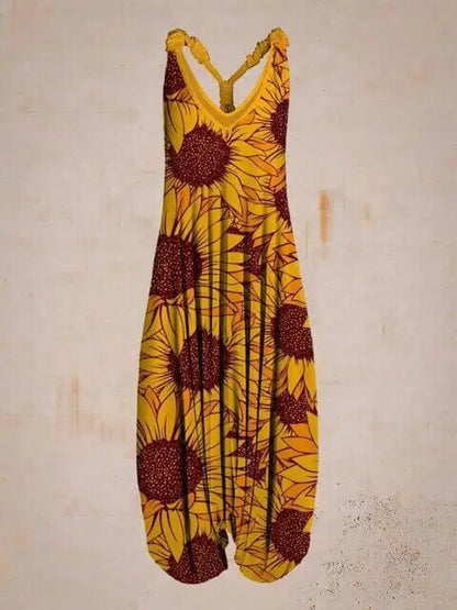 Chic Summer Strapless Jumpsuit