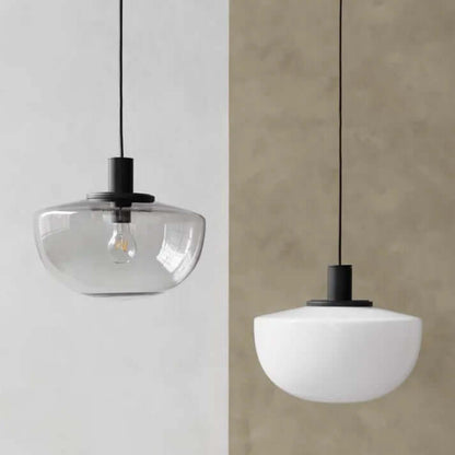 Round Clear Hanging Light