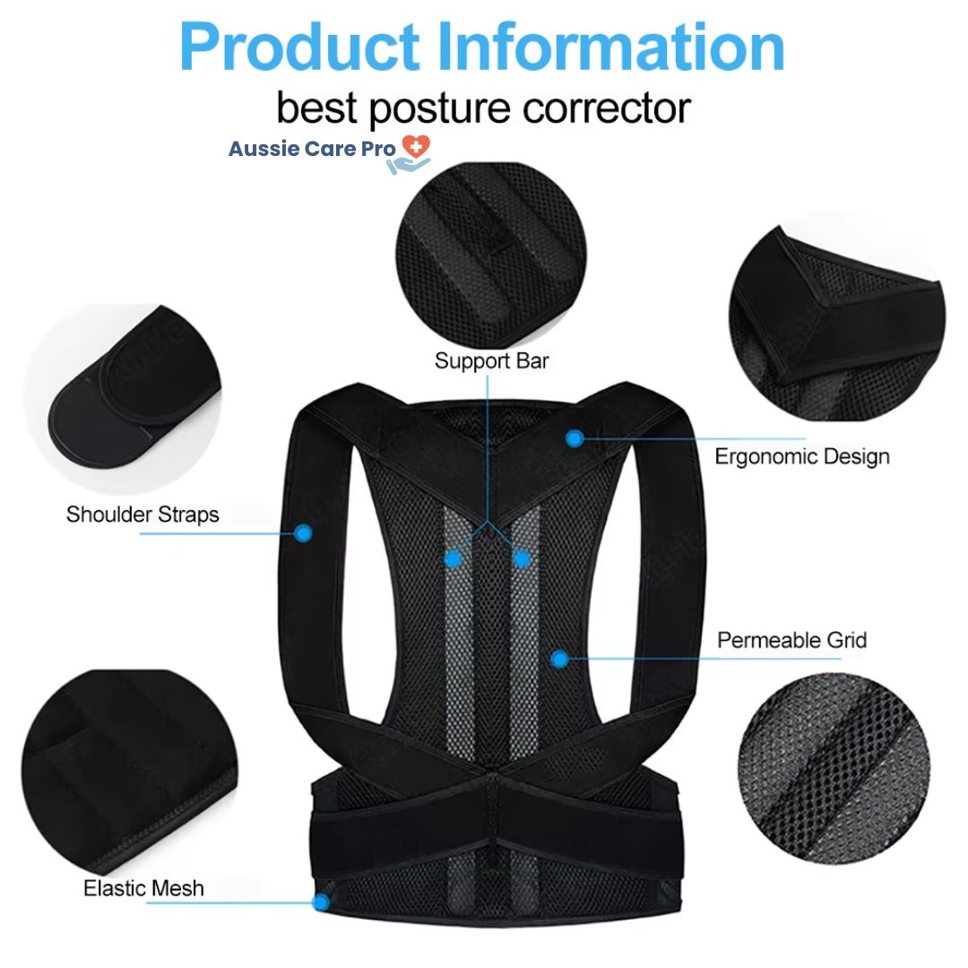 Comfortable Back Support Posture Corrector Brace