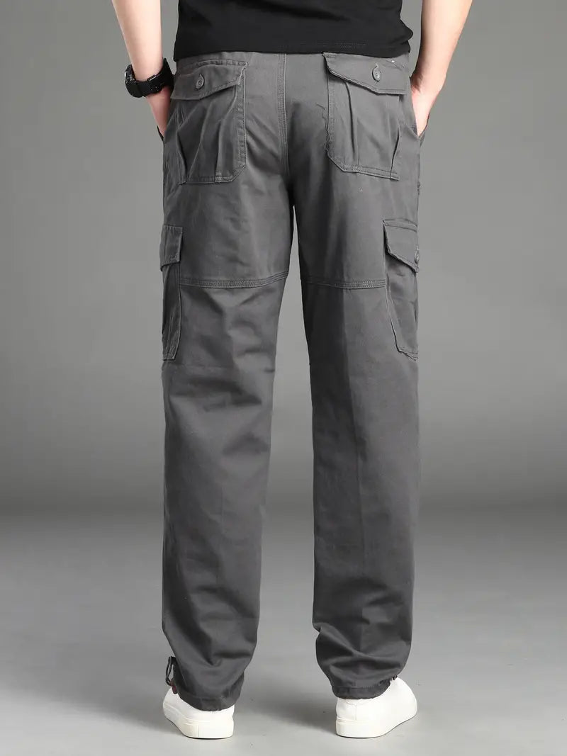 Relaxed Fit Men's Cargo Trousers