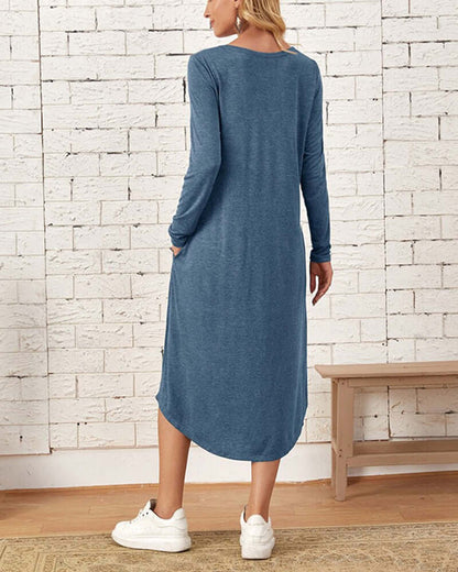Warm Oversized Cold Weather Dress