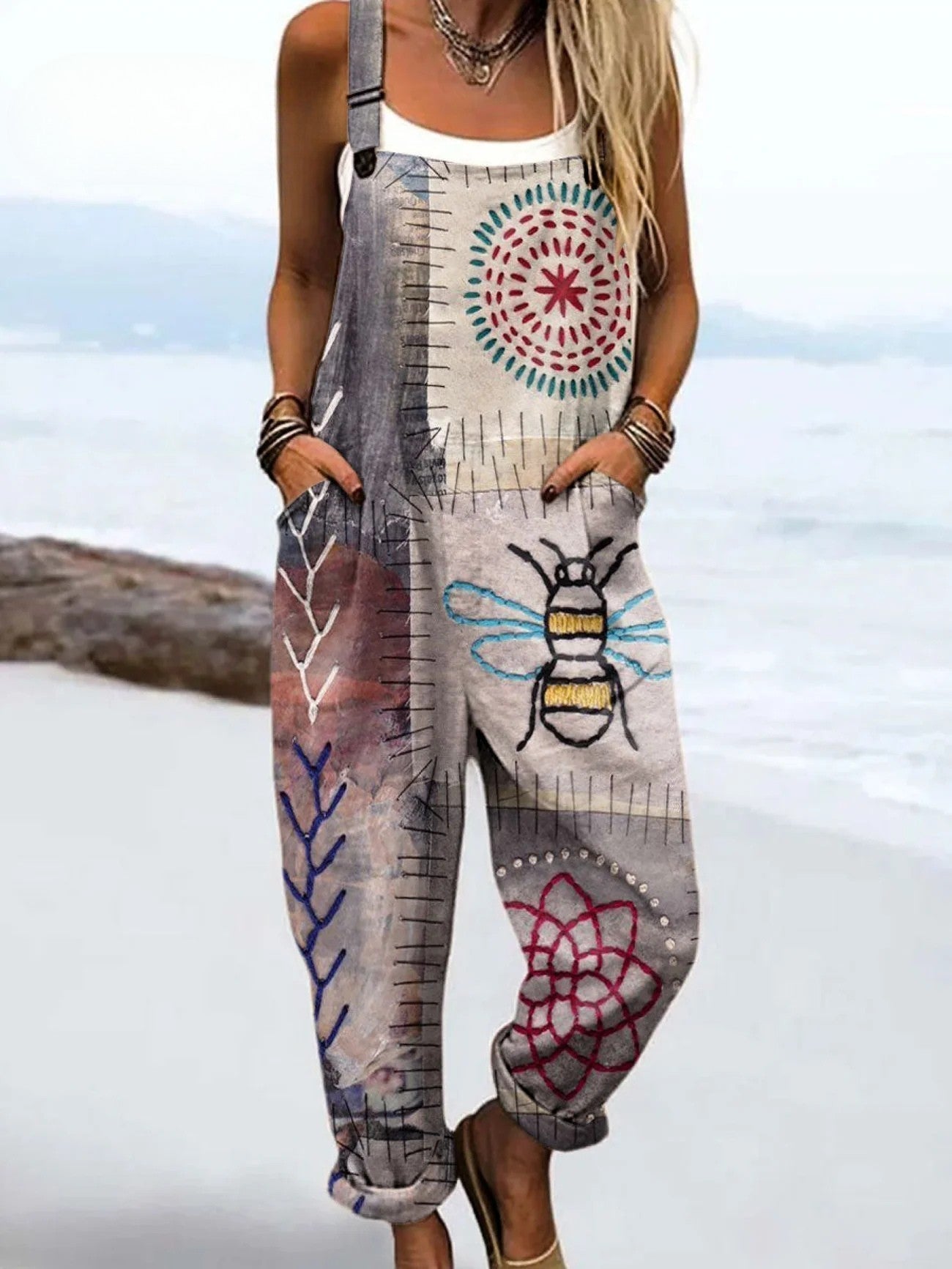 Comfortable Floral Women Jumpsuit - Luxivelle