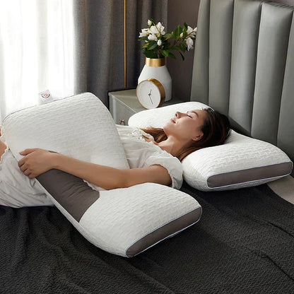 Contour Support Pillow For Back And Side Sleep