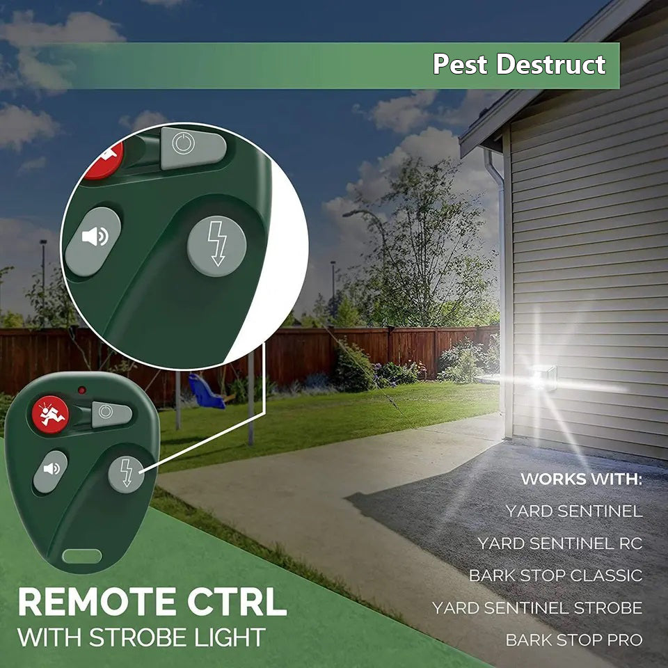 Outdoor Bird Repellent Ultrasonic Woodpecker Deterrent Device