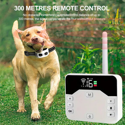 Portable Dog Training Collar & Fence System