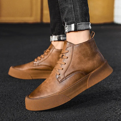 Keith | Robust leather boots