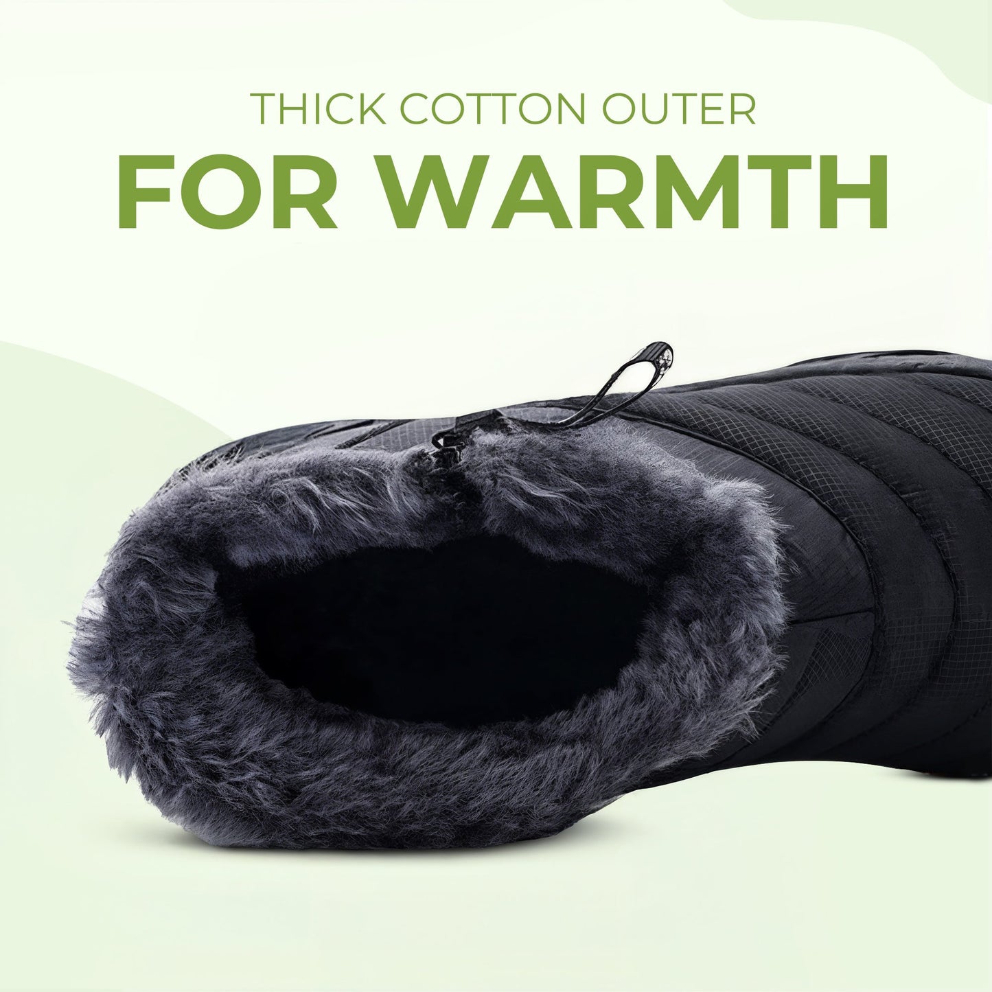 Cozy Insulated Cotton Boot Shoes with Thick Insoles
