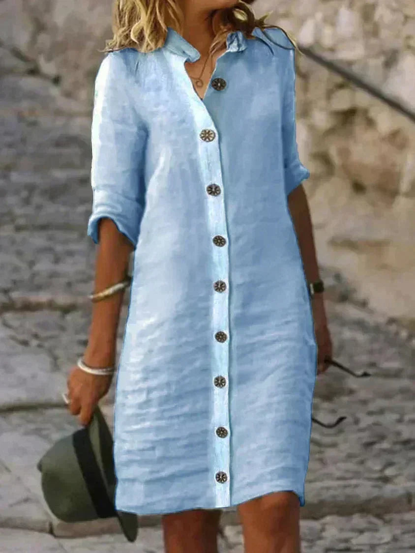 Sophie | Summer Linen Dress for Women 2