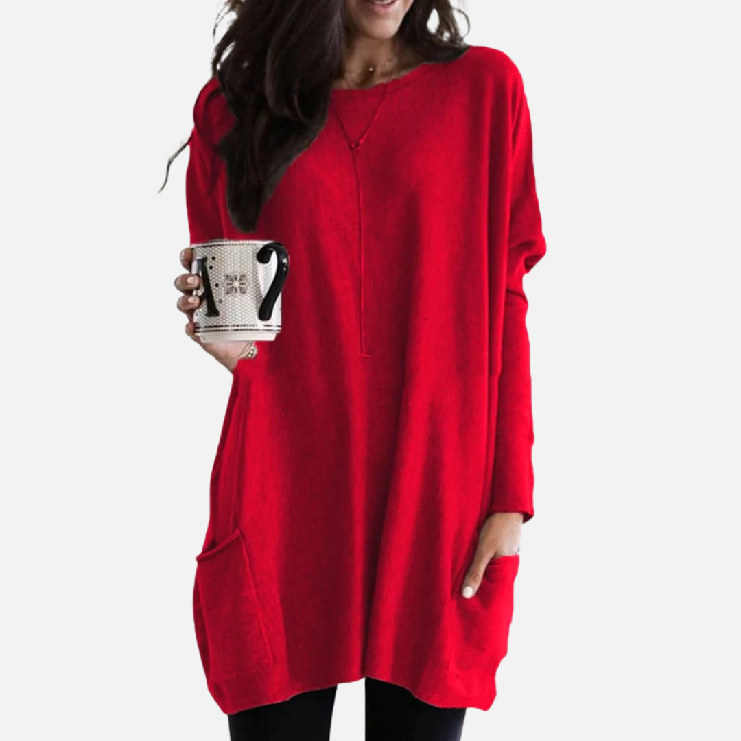 Miles | Women's Oversized Tunic Knit Dress