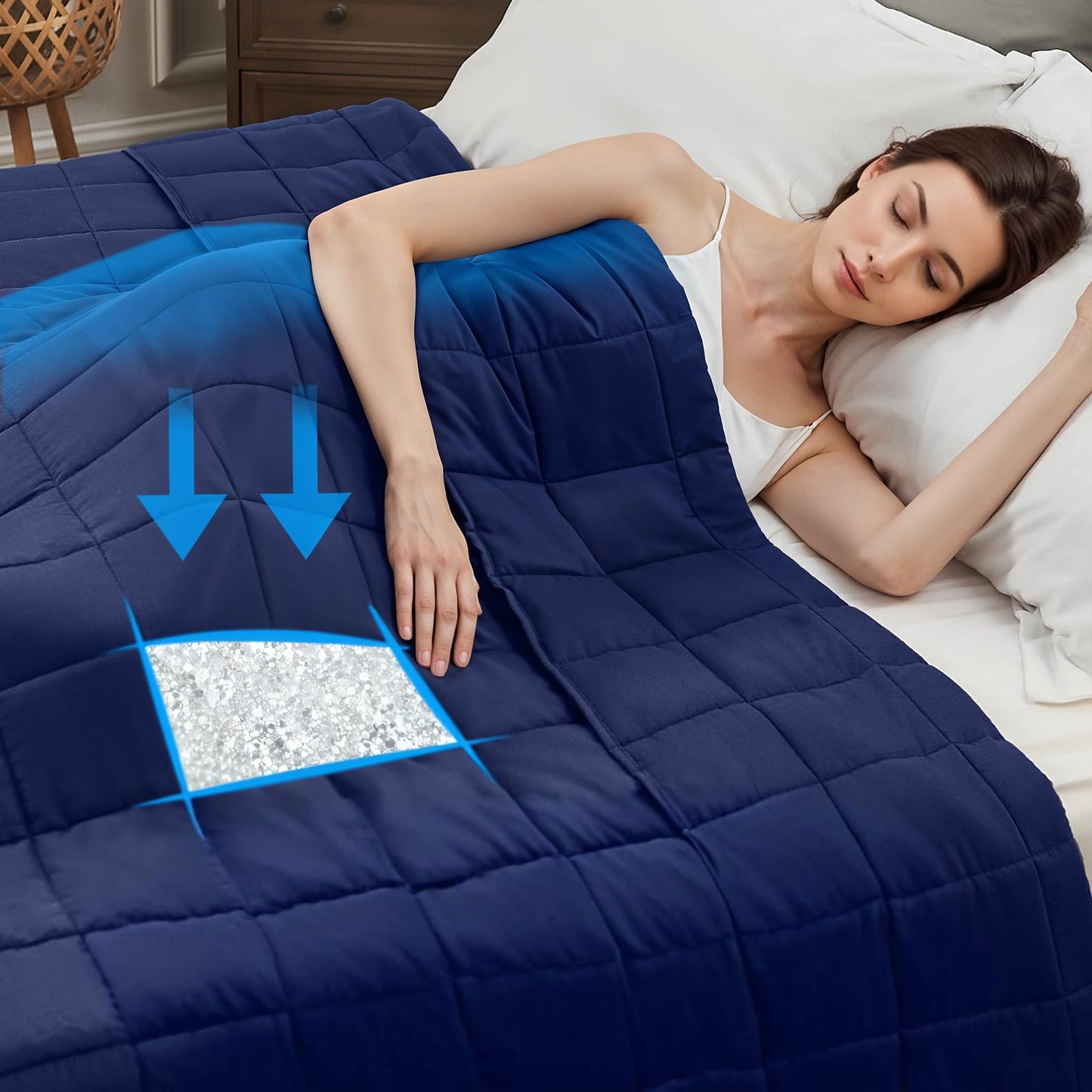 Cozy Weighted Blanket for Calm Sleep