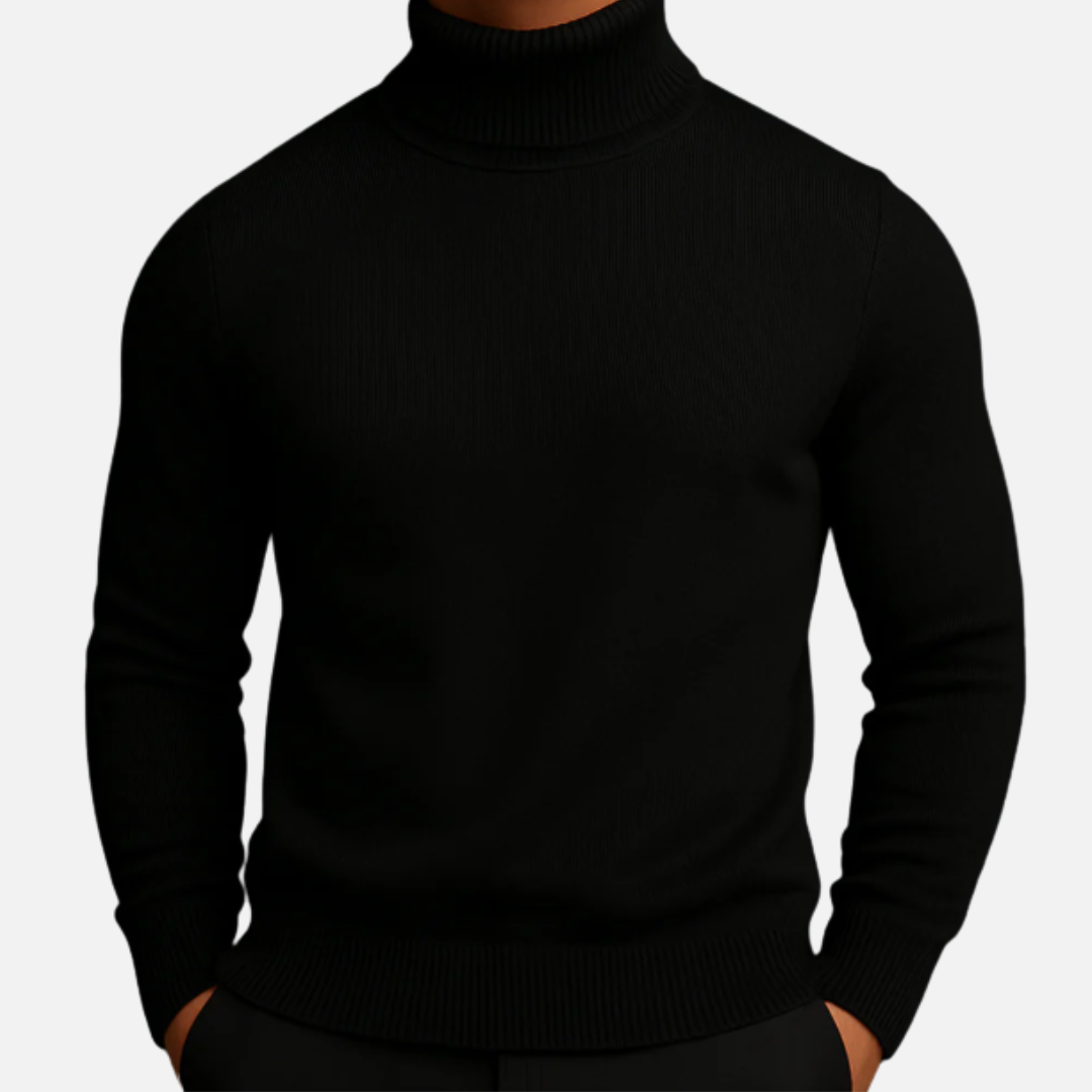 Liam | Men's Slim-Fit Turtleneck Sweater
