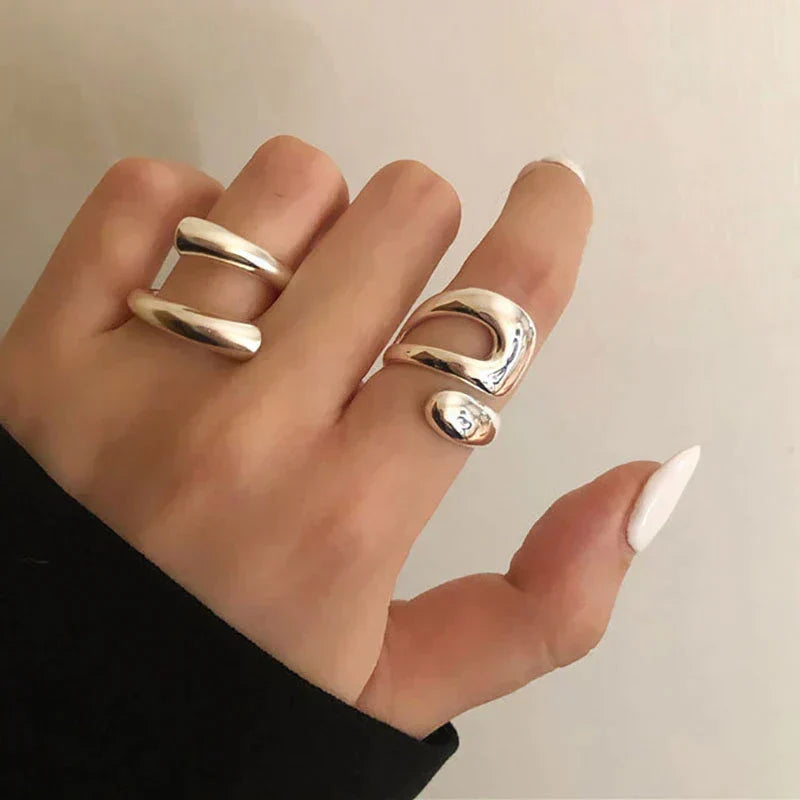 Simple Adjustable Band Ring