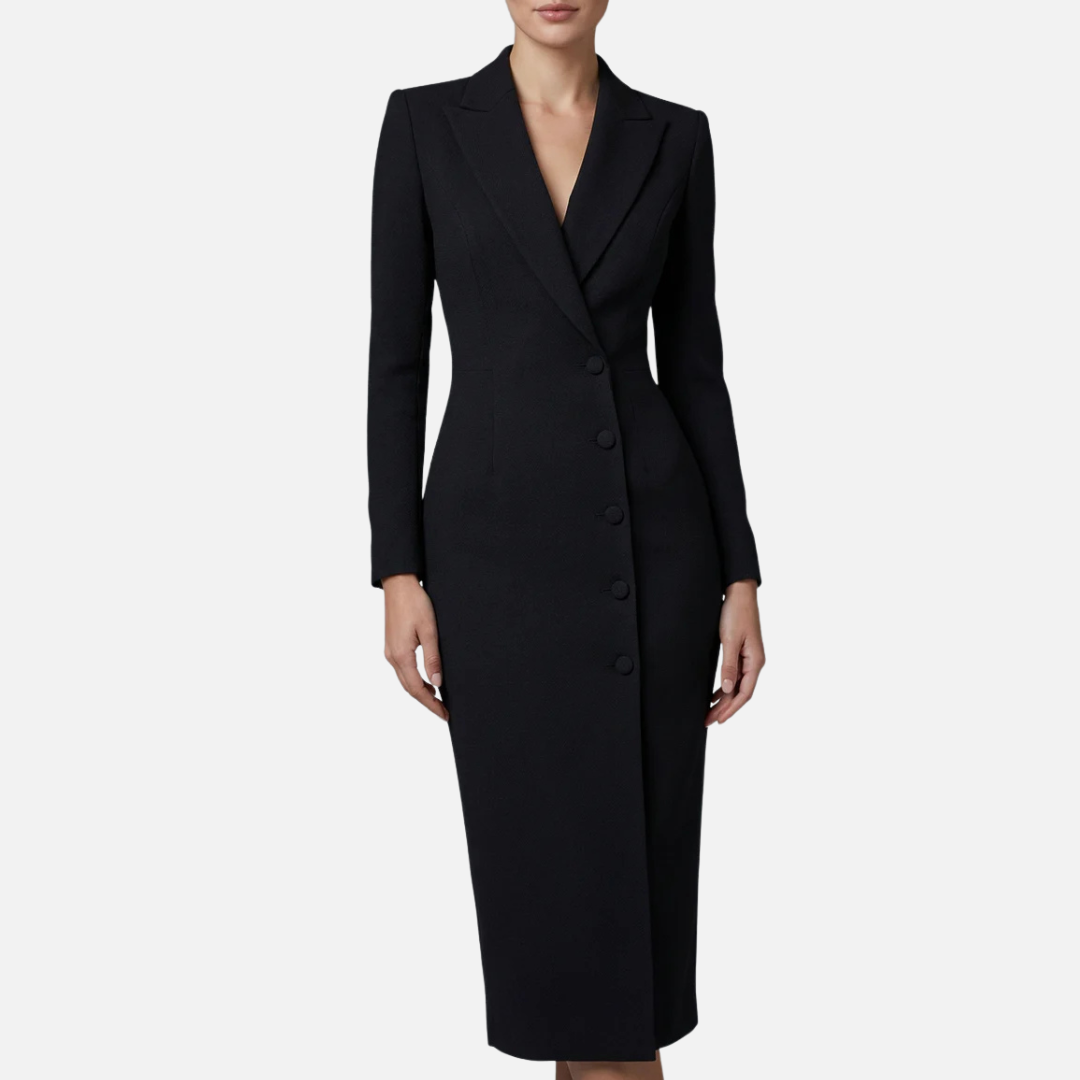 Sophie | Women's Fitted Midi Blazer Dress
