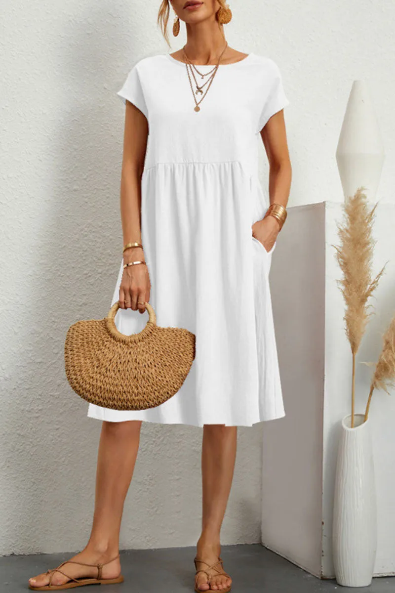 Meli | Casual Midi Dress for Women - Lightweight Summer Style 5