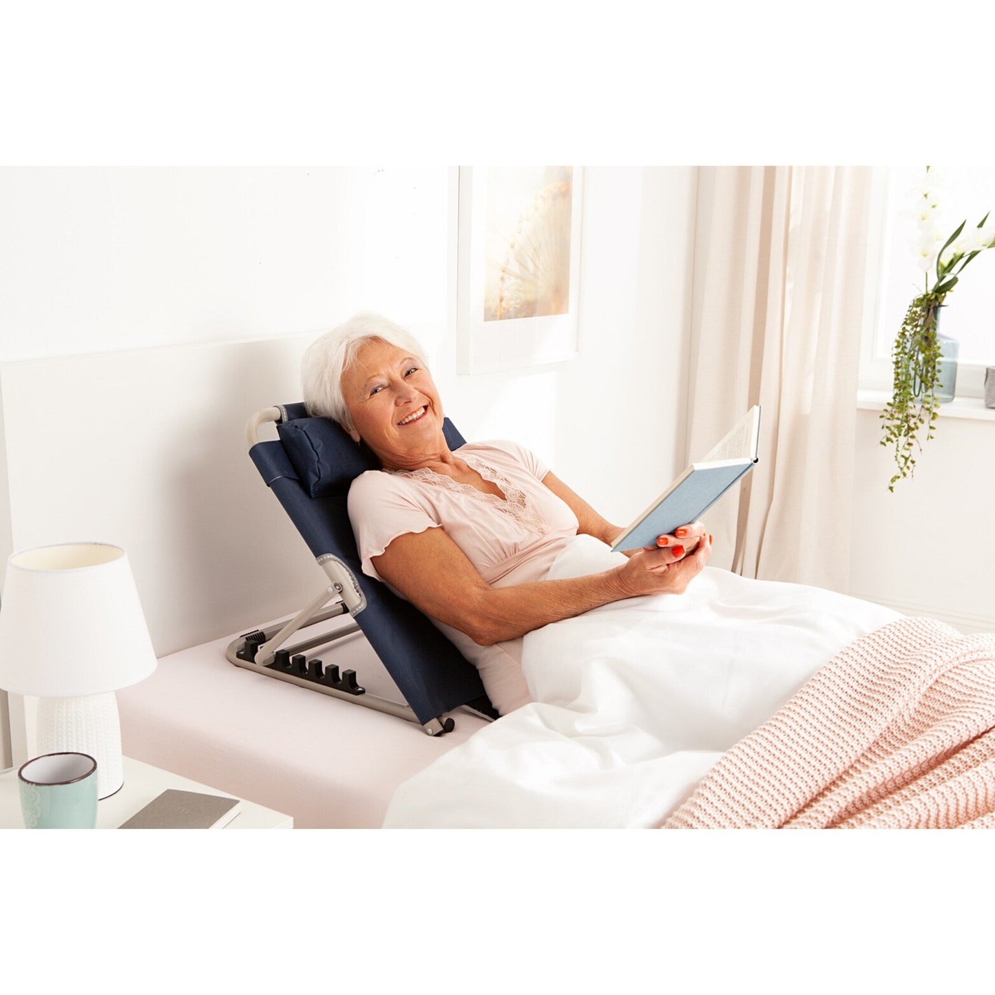 Ergonomic Adjustable Back Support with Pillow