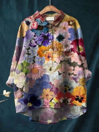 Pretty Flower Women's Blouse