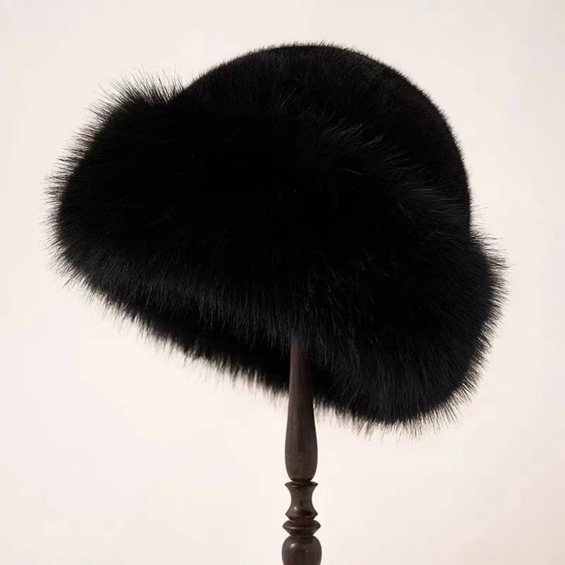Women's Vintage Faux Fur Hat | Winter Elegant Headwear - Trendy Melbourne