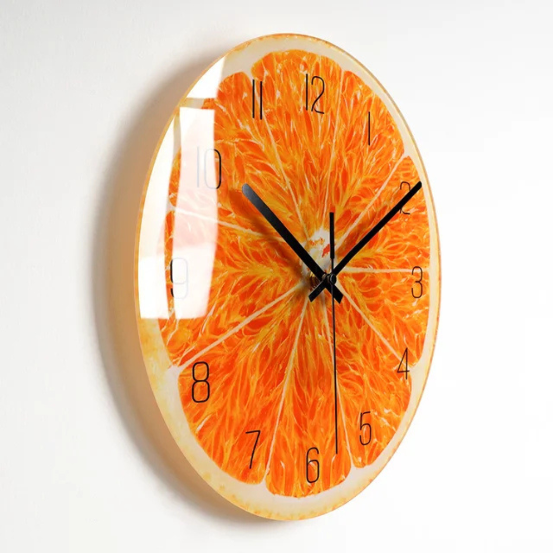 Big Clear Wall Clock - Simple Modern Home Decor