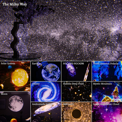 Cosmic Night Sky Galaxy Projector - Room Filling Starlight
