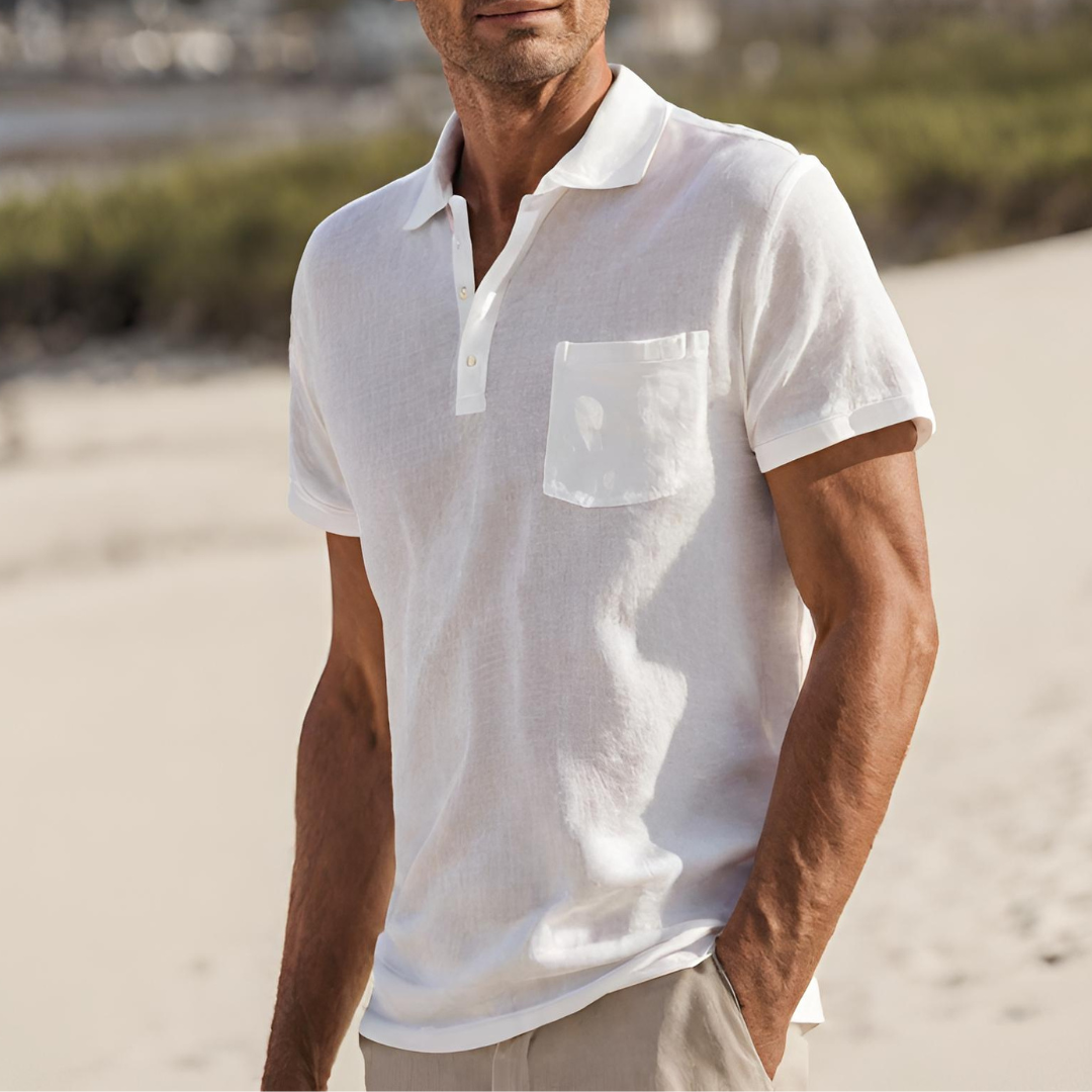 Classic Casual Short Sleeve Polo Shirt