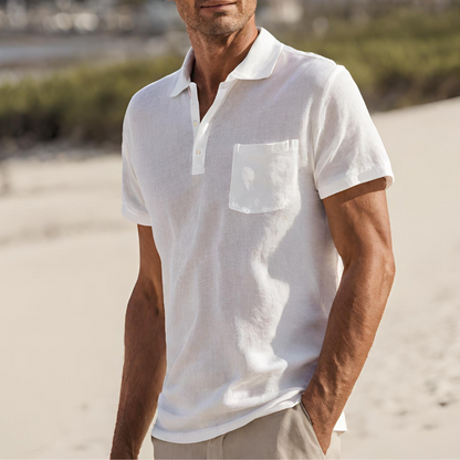 Classic Casual Short Sleeve Polo Shirt