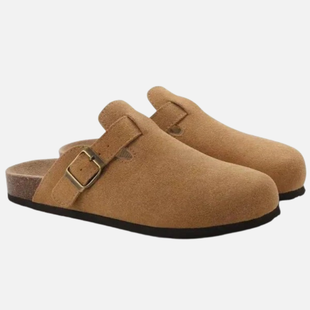 Thomas | Men's Suede Slip-On Clogs